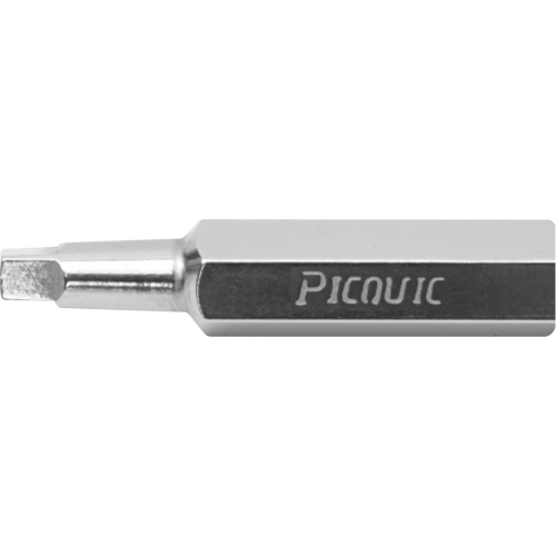 Stubby Multi-Bit Screwdriver -Replacement Bit, Square, 3, 1/4" Drive Equipex