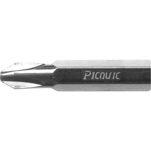 Embout de rechange pour tournevis multi embouts Stubby, Phillips, 1, Prise 1/4" Equipex