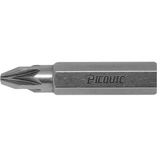 Stubby Multi-Bit Screwdriver -Replacement Bit, Pozidriv, 0, 1/4" Drive Equipex