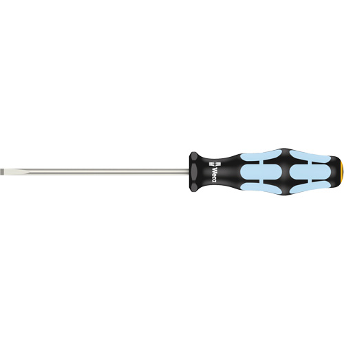 Tournevis &agrave; fente 3335, 3,5 mm, 7-1/8" lo, Prise Plastique Equipex