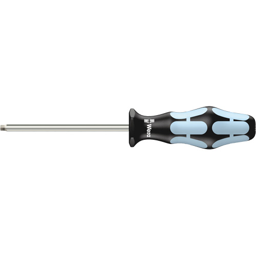 Tournevis &agrave; pointe carr&eacute;e 3368, Tige de #1, Ronde, 7" lo, Prise en Plastique Equipex