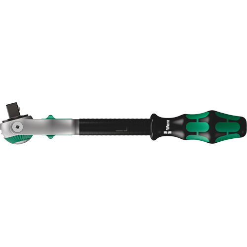Rochet rapide Zyklop 1/2 a/manchon et t&ecirc;te &agrave; 5 positions, Prise de 1/2", Poign&eacute;e Ergonomique Equipex