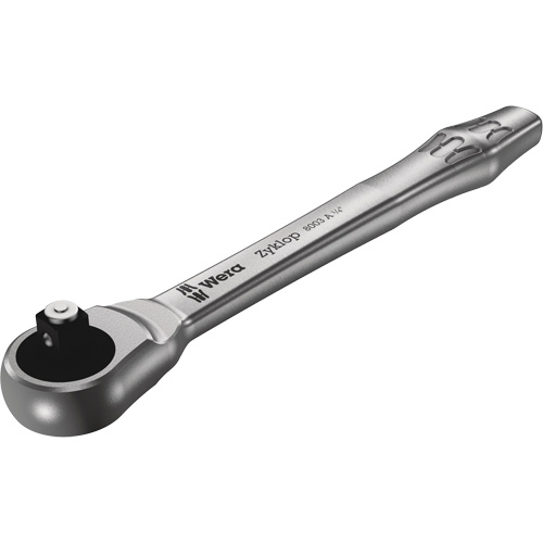 Rochet en m&eacute;tal Zyklop 1/4 &agrave; poussoir, Prise de 1/4", Poign&eacute;e Ordinaire Equipex