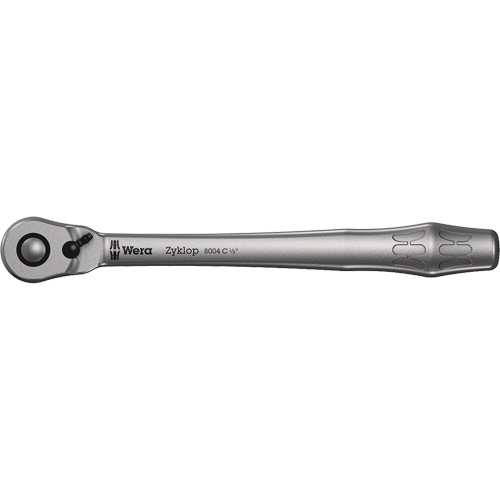 Jeu de rochet en m&eacute;tal Zyklop 3/8 a/interrupteur, Prise de 1/2", Poign&eacute;e Ordinaire Equipex