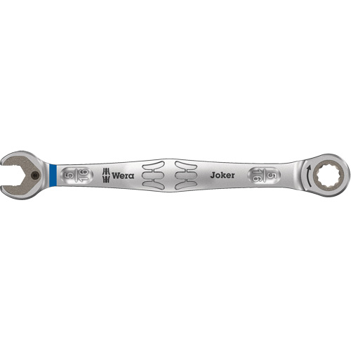 Cl&eacute; combin&eacute;e Joker 5/16, 12 pans, 5/16", Fini Chrome Equipex