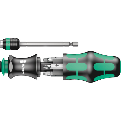 Tournevis Multi 26 Kraftform Kompakt, 7-11/16" lo, Prise Plastique Equipex
