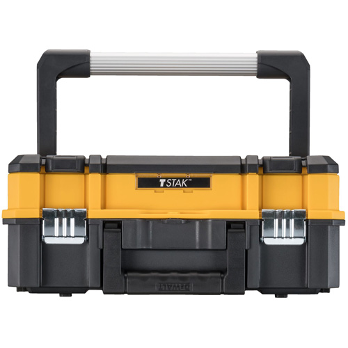 Coffre &agrave; outils avec poign&eacute;e longue TSTAK I, 17-1/4" x 13" x 6-3/8", Noir Equipex