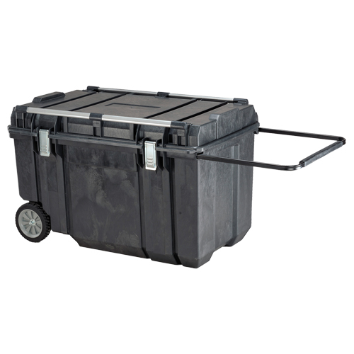 Coffre de rangement mobile TOUGH CHEST, 38-29/32" x 23-3/32" x 24-5/16", Noir Equipex