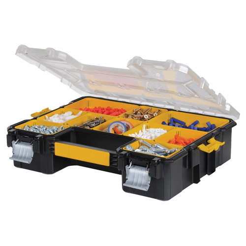Deep Pro Organizer, 14" W x 17-1/2" D x 4-1/2" H, Black Equipex