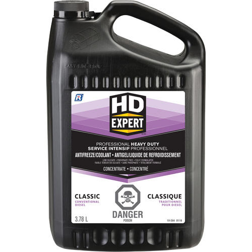Antigel/liquide de refroidissement concentr&eacute; de s&eacute;rie lourde pour moteur diesel Turbo Power, 3,78 L, Gallon Equipex