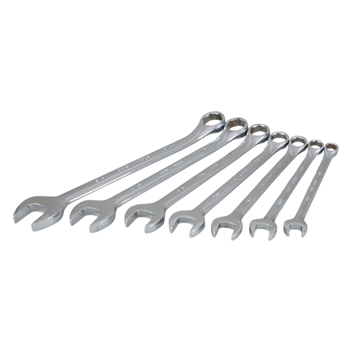Wrench Set, Combination, 7 Pieces, Imperial Equipex