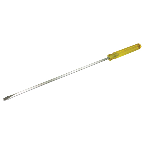 Slotted Screwdriver, 9/16", 27-1/4" L, Plastic Handle Equipex