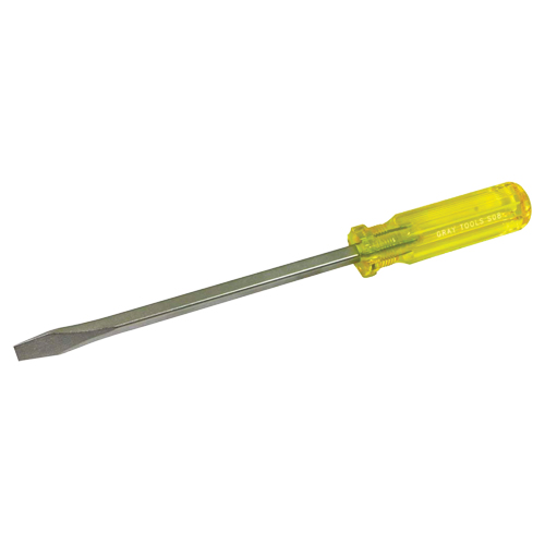 Slotted Screwdriver, 3/8", 12-1/2" L, Plastic Handle Equipex
