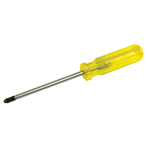 Phillips Screwdriver, #3, 10" L, Plastic Handle Equipex