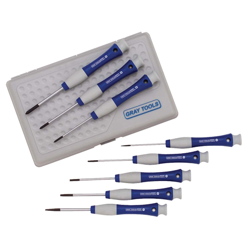 Precision Screwdriver Set, 8 Pcs. Equipex