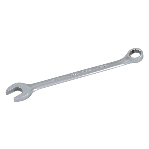 Combination Wrench, 12 Point, 10 mm, Chrome Finish Equipex