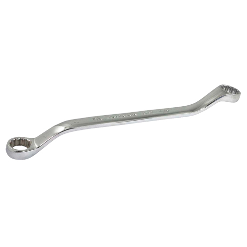 Cl&eacute; polygonale, 12 pans, 5/8" x 11/16", d&eacute;cal&eacute;es de 15°, Fini Chrome Equipex