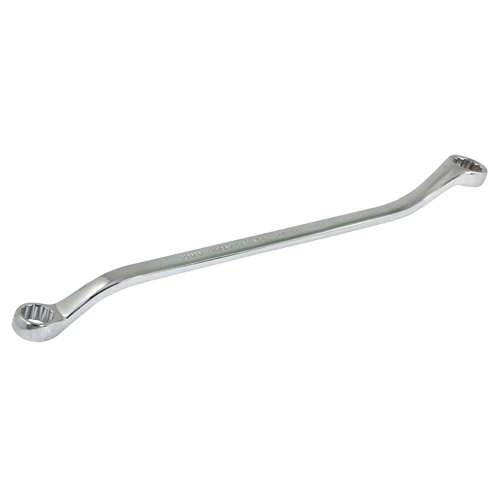 Cl&eacute; polygonale, 12 pans, 10 mm x 11 mm, d&eacute;cal&eacute;es de 15°, Fini Chrome Equipex