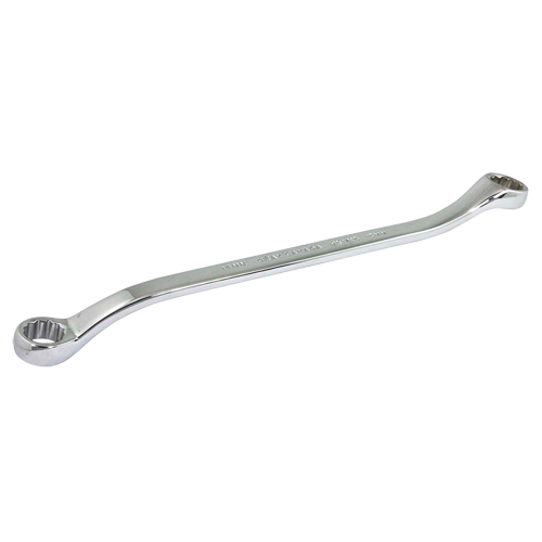 Cl&eacute; polygonale, 12 pans, 14 mm x 15 mm, d&eacute;cal&eacute;es de 15°, Fini Chrome Equipex