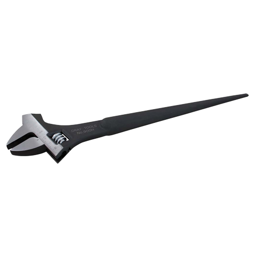 Cl&eacute; &agrave; fourche de monteur, 16" lo, la max. 1-13/16", Oxyde noir Equipex