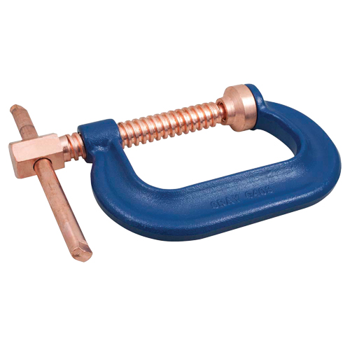 C-Clamp, 2" (51 mm) Capacity, 1-3/4" (44 mm) Throat Depth Equipex