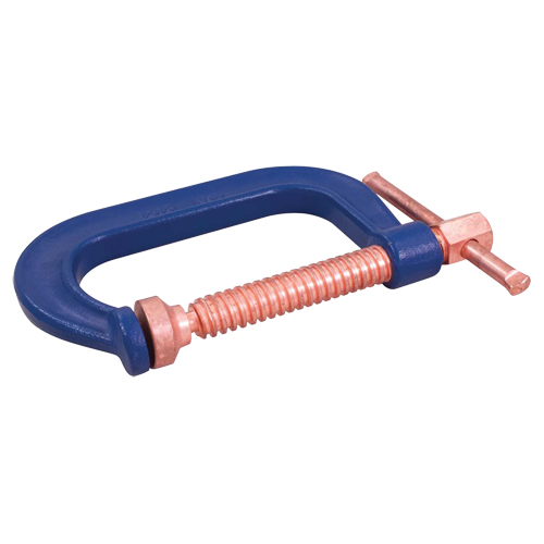 C-Clamp, 4" (102 mm) Capacity, 3" (76 mm) Throat Depth Equipex