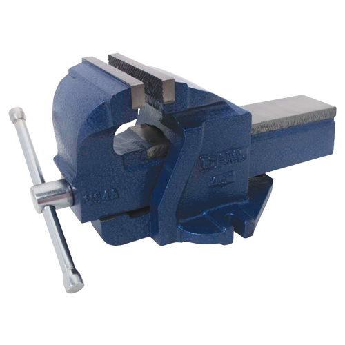 &eacute;tau d'&eacute;tabli en fonte ductile pour m&eacute;canicien, Largeur des m&acirc;choires 4-1/2", Profondeur de la gorge 2-3/5" Equipex