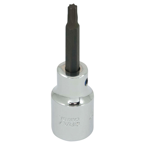 Douille, Torx, T-27 x 3" lo, Prise Prise carr&eacute;e 1/2" Equipex