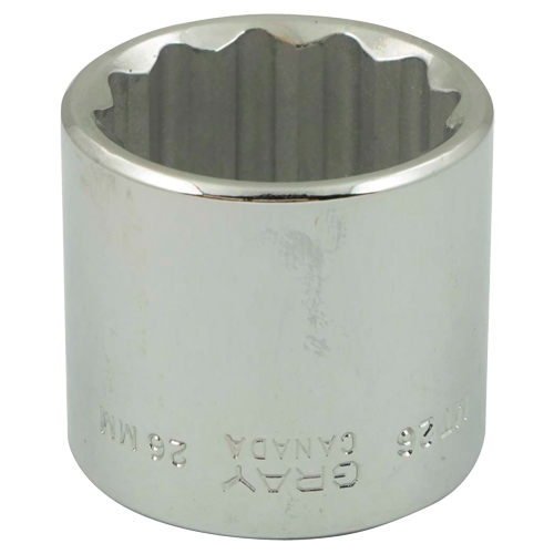 Douille, 6 mm, Prise 3/8", 12 pans Equipex