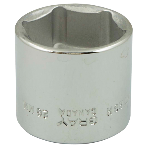 Douille, 15 mm, Prise 3/8", 6 pans Equipex