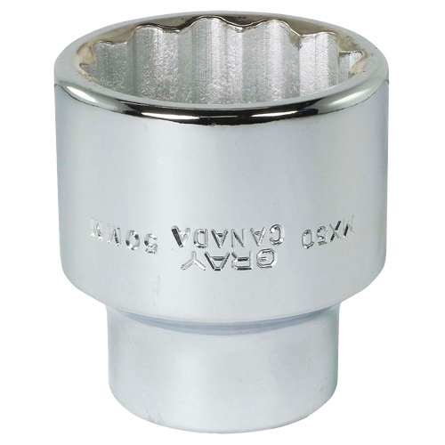 Douille, 50 mm, Prise 1", 12 pans Equipex