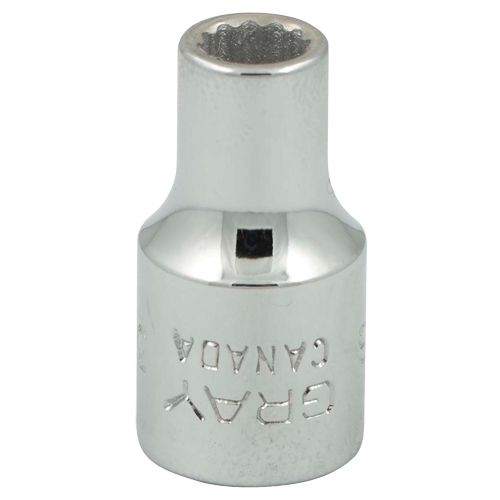 Douille, 3/16", Prise 1/4", 12 pans Equipex