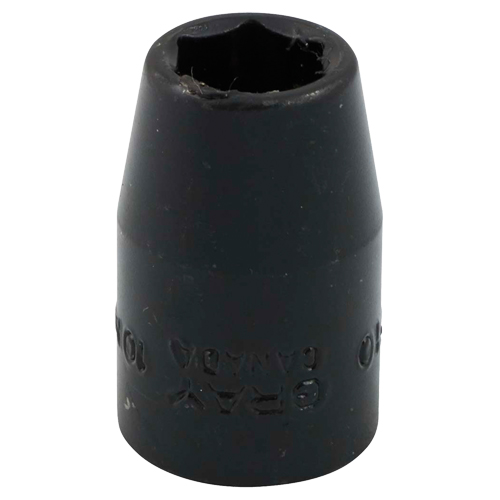Douille, Chocs, 10 mm, Prise 3/8", 6 pans Equipex
