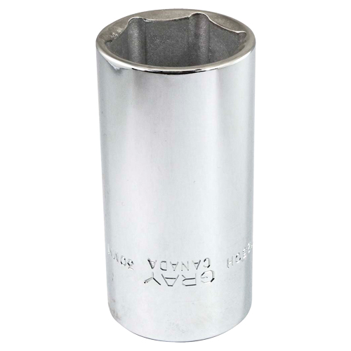 Socket, 30 mm, 1/2" Drive, 6 Points Equipex