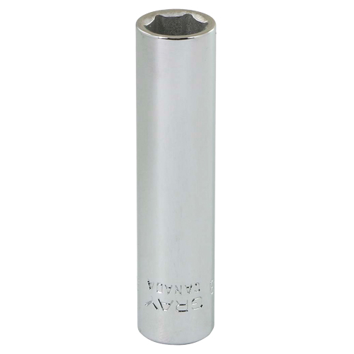 Douille, 8 mm, Prise 1/4", 6 pans Equipex
