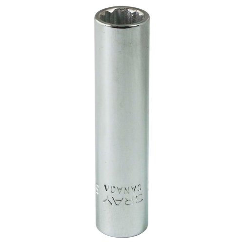 Douille, 5/16", Prise 1/4", 12 pans Equipex