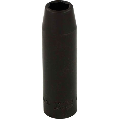 Socket, Impact, 10 mm, 3/8" Drive, 6 Points Equipex
