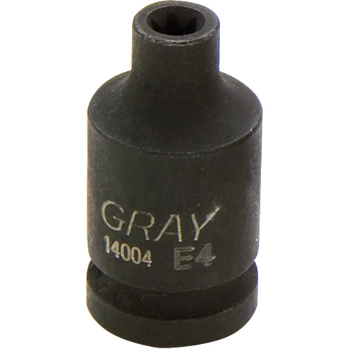 Douille, Chocs, E4, Prise 1/2"/1/4" Equipex