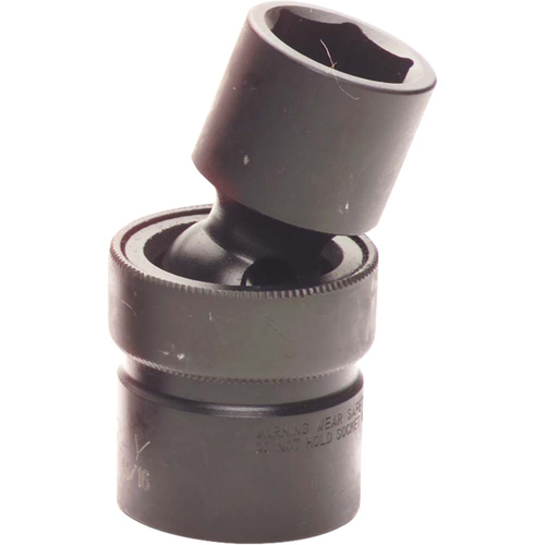 Universal Joint Socket, 10 mm, 1/2" Drive, 6 Points Equipex