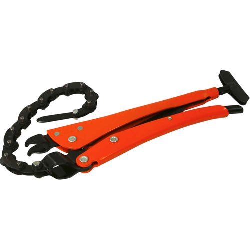 Pinces-&eacute;taux &agrave; chaîne verrouillables, Longueur 13", Prise Omnium Equipex