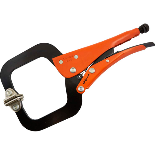 Locking Pliers, 11-3/4" Length, C-Clamp Equipex