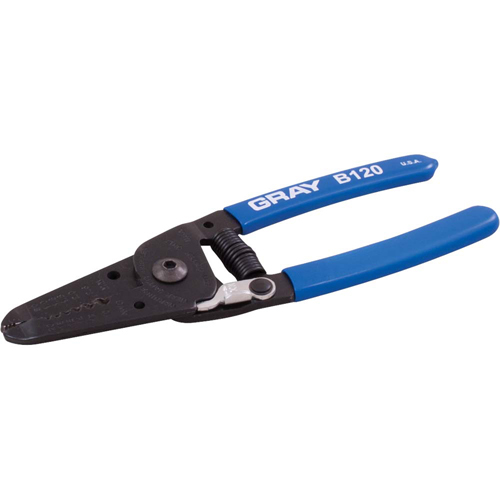 Wire Stripper/Cutter, 6" L Equipex