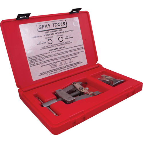 Internal/External Retaining Ring Tool with Tip Set, 13 Pieces Equipex