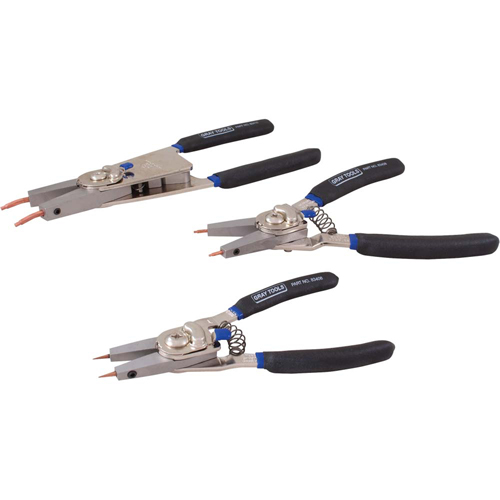 Snap Ring Plier Set, 3 Pieces Equipex