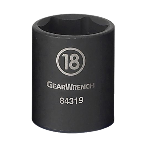 Socket, Impact, 13 mm, 3/8" Drive, 6 Points Equipex