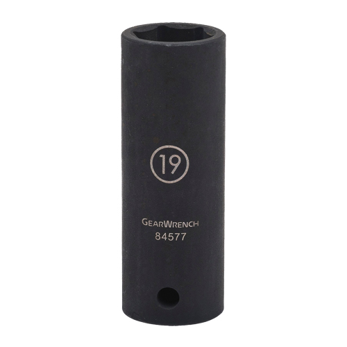 Douille, Chocs, 22 mm, Prise 1/2", 6 pans, Profond Equipex