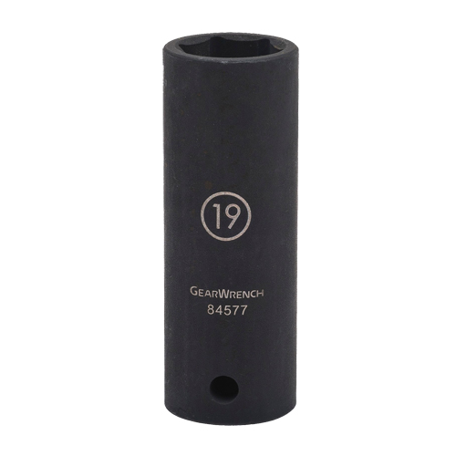 Socket, Impact, 26 mm, 1/2" Drive, 6 Points, Deep Equipex