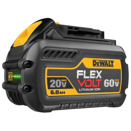 FlexVolt Battery, Lithium-Ion, 60 V, 6 A Equipex