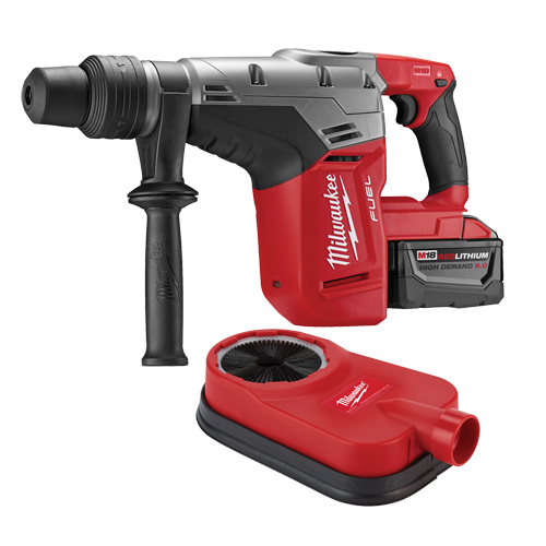 Ensemble de marteau perforateur 1-9/16" M18 Fuel SDS Max, Mandrin 1-9/16", 18 V Equipex