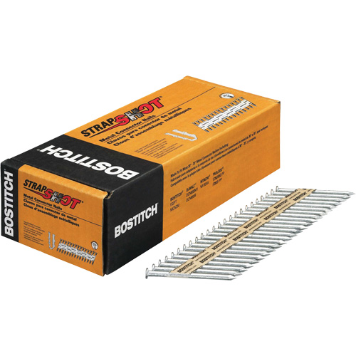 35° Angled Strapshot Metal Connector Nails Equipex